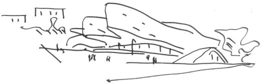 Espace Jean-Lucien Vazeille, Vélizy-Villacoublay sketch design