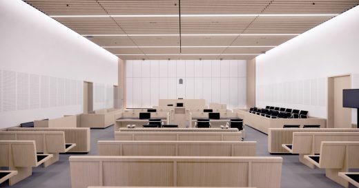 Fredericton Justice Building, New Brunswick interior