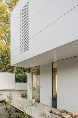 Viennese luxury property Corian facade