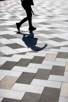 New Macquarie University central courtyard, ASPECT Studios