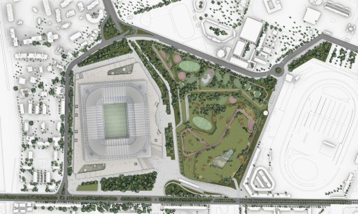 New Football Stadium in Milan masterplan: The Cathedral