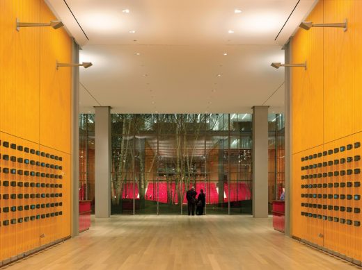 The New York Times Building interior ighting design by OVI