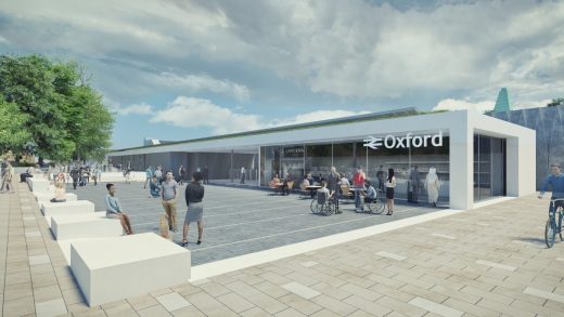 Oxford Train Station New Western Entrance