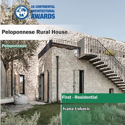 Peloponnese Rural House - 2A Continental Architectural Awards 2021