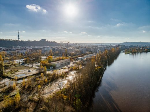 Prague Meander river landscape