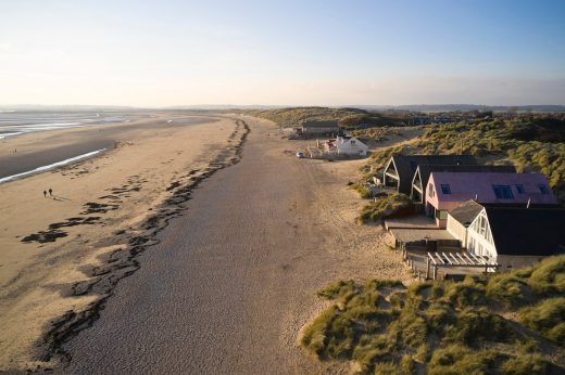 Sea Breeze on Camber Sands beach, East Sussex