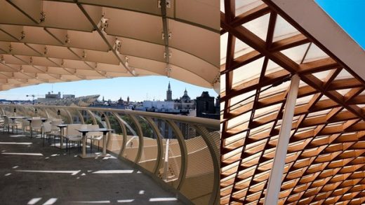 Setas de Sevilla Macallan distillery - CNC designed architectural interiors with wood routing
