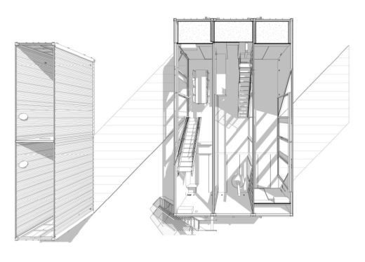 Shipping containers home in Claverack, New York State