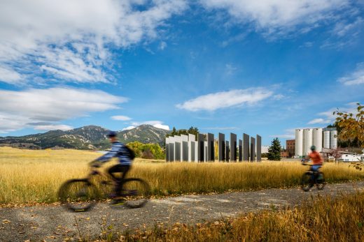 Town Enclosure, Bozeman, Montana art installation