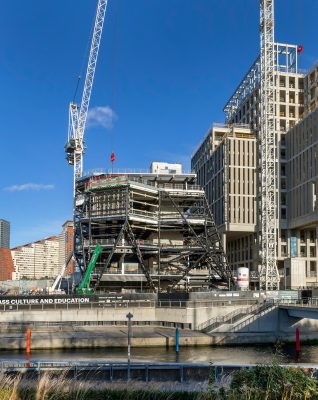 V&A East museum building in Stratford, London