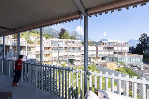 Weggishof Lake Lucerne apartment building by HHF