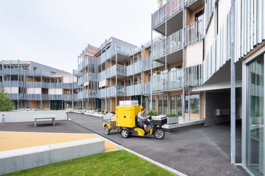 Weggishof Lake Lucerne apartment building by HHF