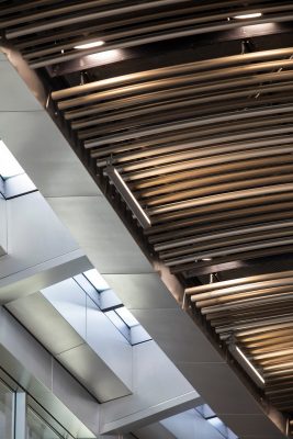 Whitechapel Elizabeth Line Station roof by BDP