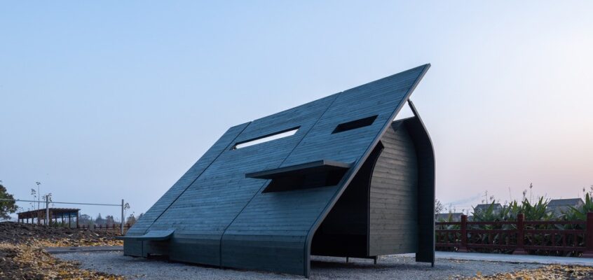 Wood Pavilion #1, Jiangsu Building