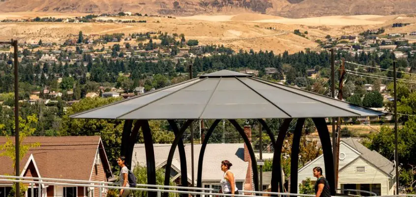 Kiwanis Methow Park Kiosko, Wenatchee