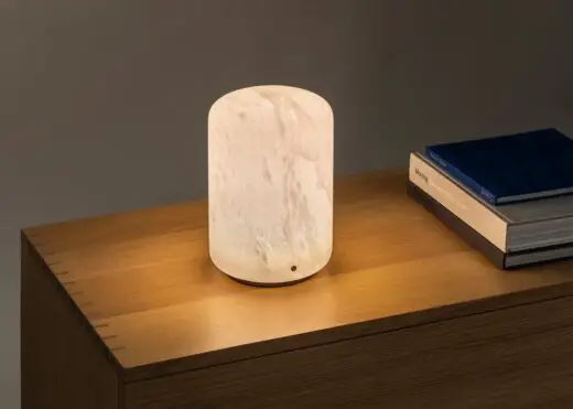 Carpyen Capsule table light design by Foster + Partners