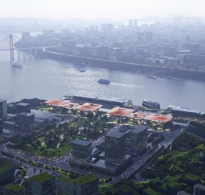 Chongqing Cuntan International Cruise Centre building design