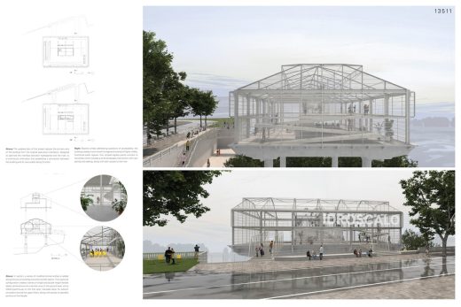 Hangar Ticinum Competition 2nd Prize design