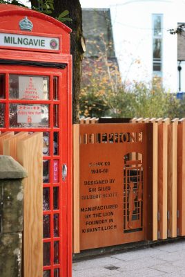 Milngavie Streetscape East Dunbartonshire Scotland