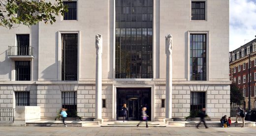 RIBA News Events 2024 - 66 Portland Place in London, UK