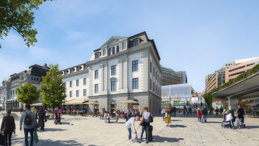 Stockholm Central Station Building design by Foster + Partners