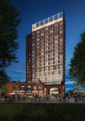 The Island Quarter Nottingham building design