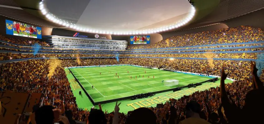 Tigres UANL Stadium, Nuevo León Mexico