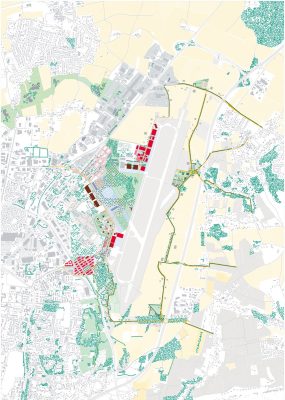 Tours Val de Loire Airport area masterplan design