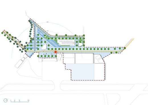 Tours Val de Loire Airport area masterplan France