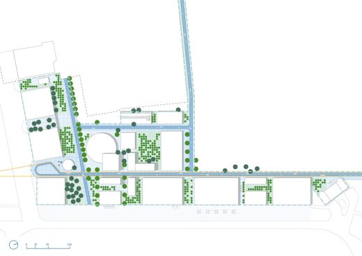 Tours Val de Loire Airport area masterplan France