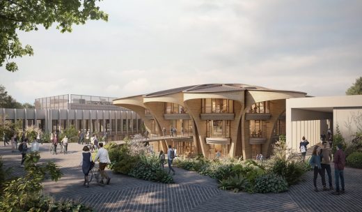 UCB Windlesham Surrey Science Research Hub design by Heatherwick Studio