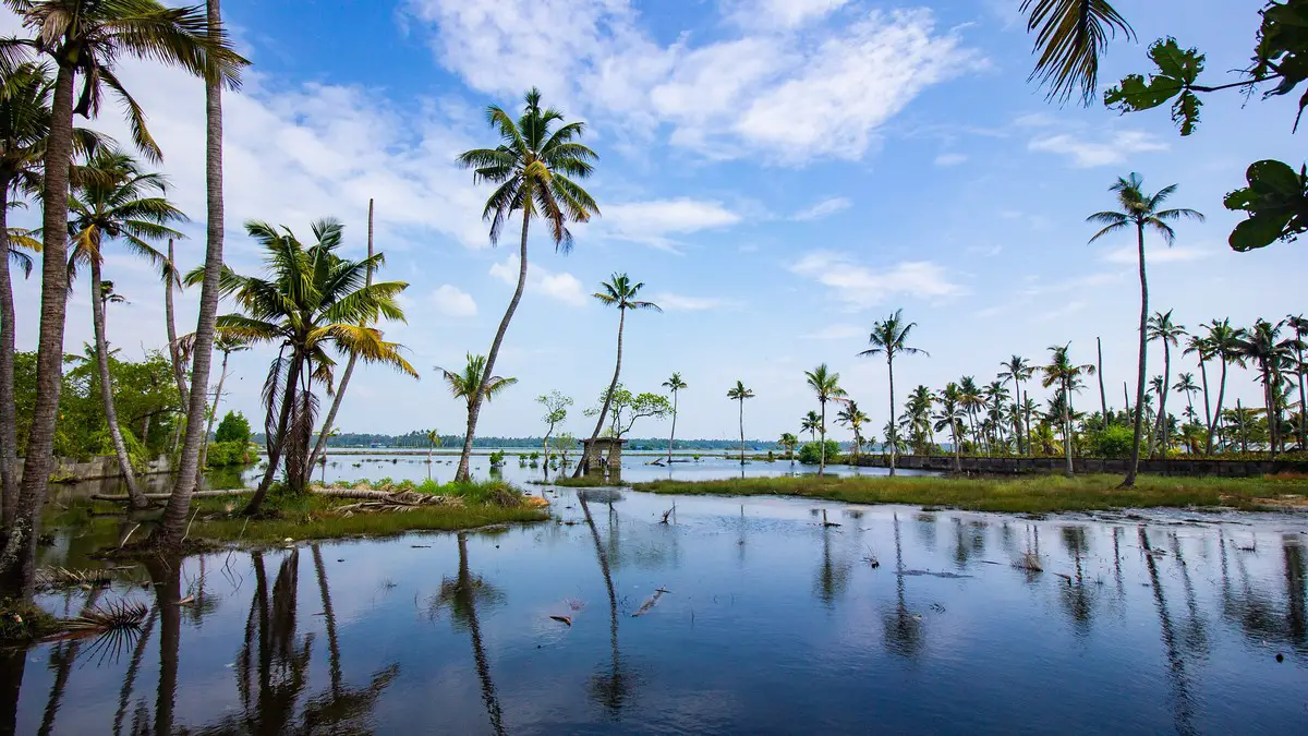 Visit Kerala monsoon season river