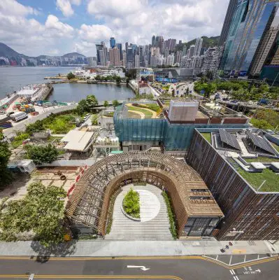 Wan Chai Community Green Station Hong Kong building