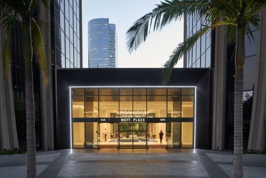 Watt Plaza Lobby Renovation LA