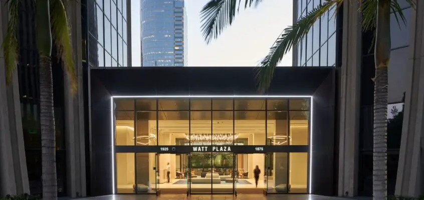 Watt Plaza Lobby Renovation, Los Angeles