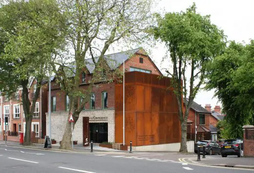 Áras Uí Chonghaile Belfast building design by McGurk Architects