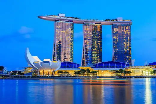 Marina Bay Sands, Singapore casino building