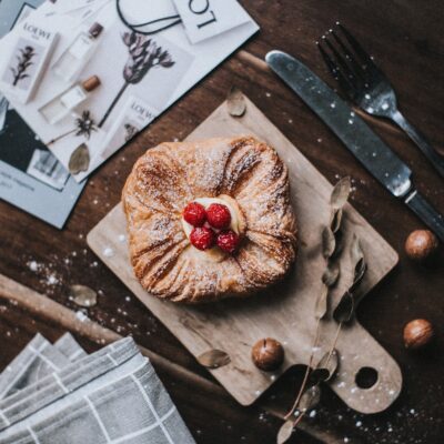 Bohemian style kitchen decor cake