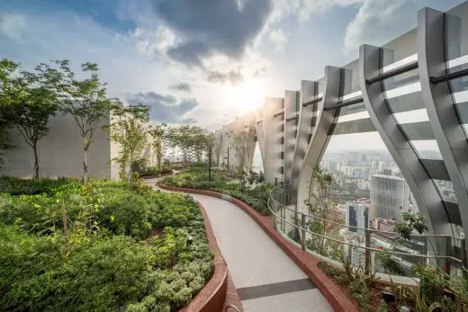 CapitaSpring Singapore skyscraper sky garden