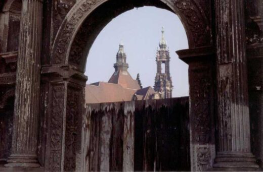 Dresden cathedral building