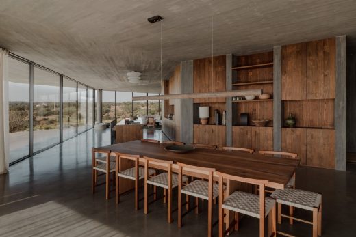 Contemporary Portuguese property kitchen dining