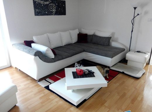 Ideas for arranging a living room with corner sofas