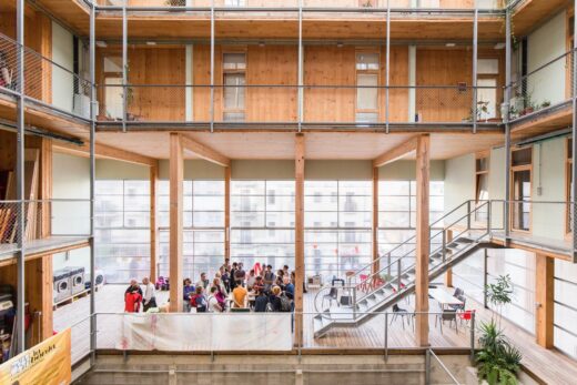 La Borda Cooperative Housing Barcelona building interior