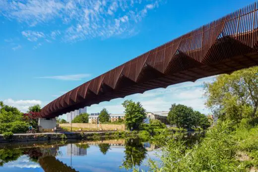 Leeds Footbridge: Gagarin Studio / DP Squared