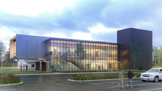 Maritime Science Building at Clatsop Community College, MERTS Campus, Astoria, Oregon