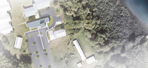 Maritime Science Building at Clatsop Community College, MERTS Campus, Astoria, Oregon