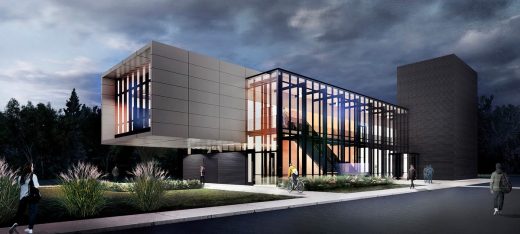 Maritime Science Building at Clatsop Community College, MERTS Campus, Astoria, Oregon