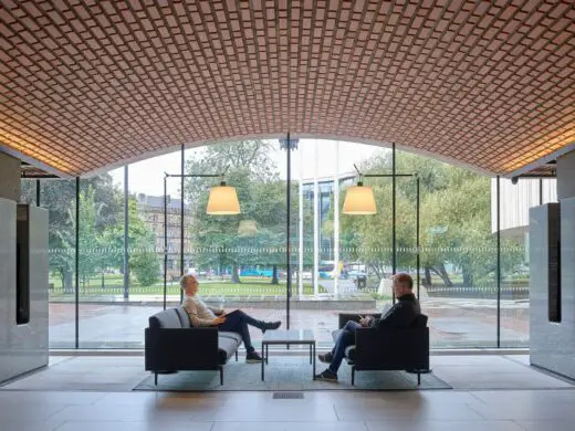 Newcastle Civic Centre FaulknerBrowns Architects interior