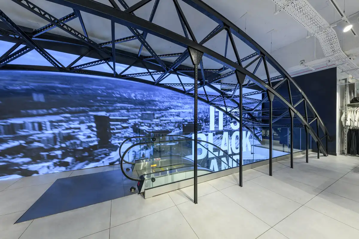 Newcastle United Stadium shop design