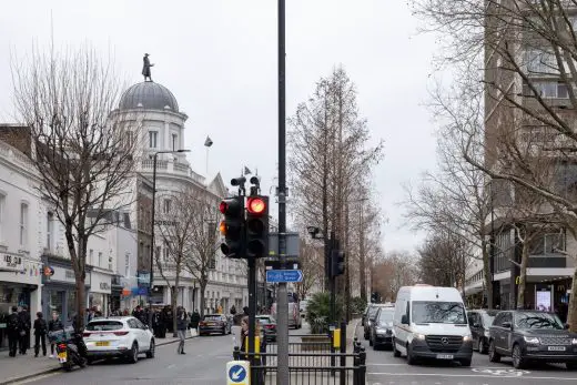 Notting Hill Gate public realm Northwest London